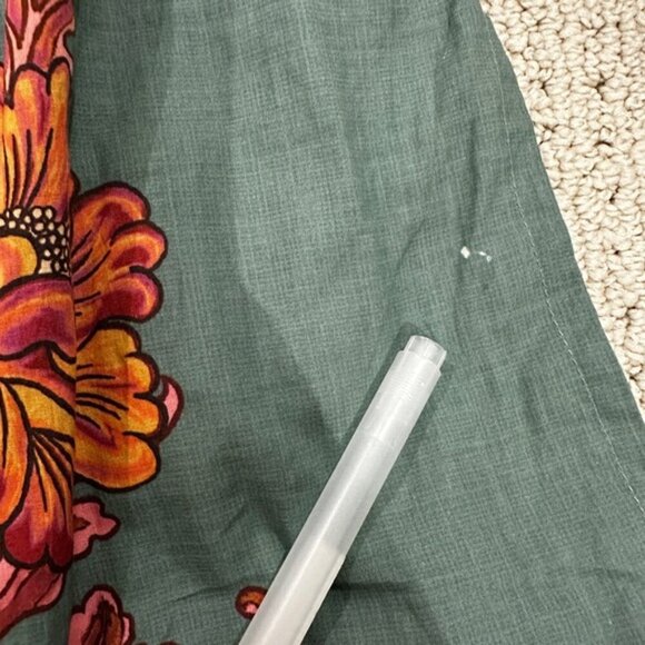 NWT Farm‎ Rio x Anthropologie Puff-Sleeve Square-Neck Romper XS - Picture 9 of 9